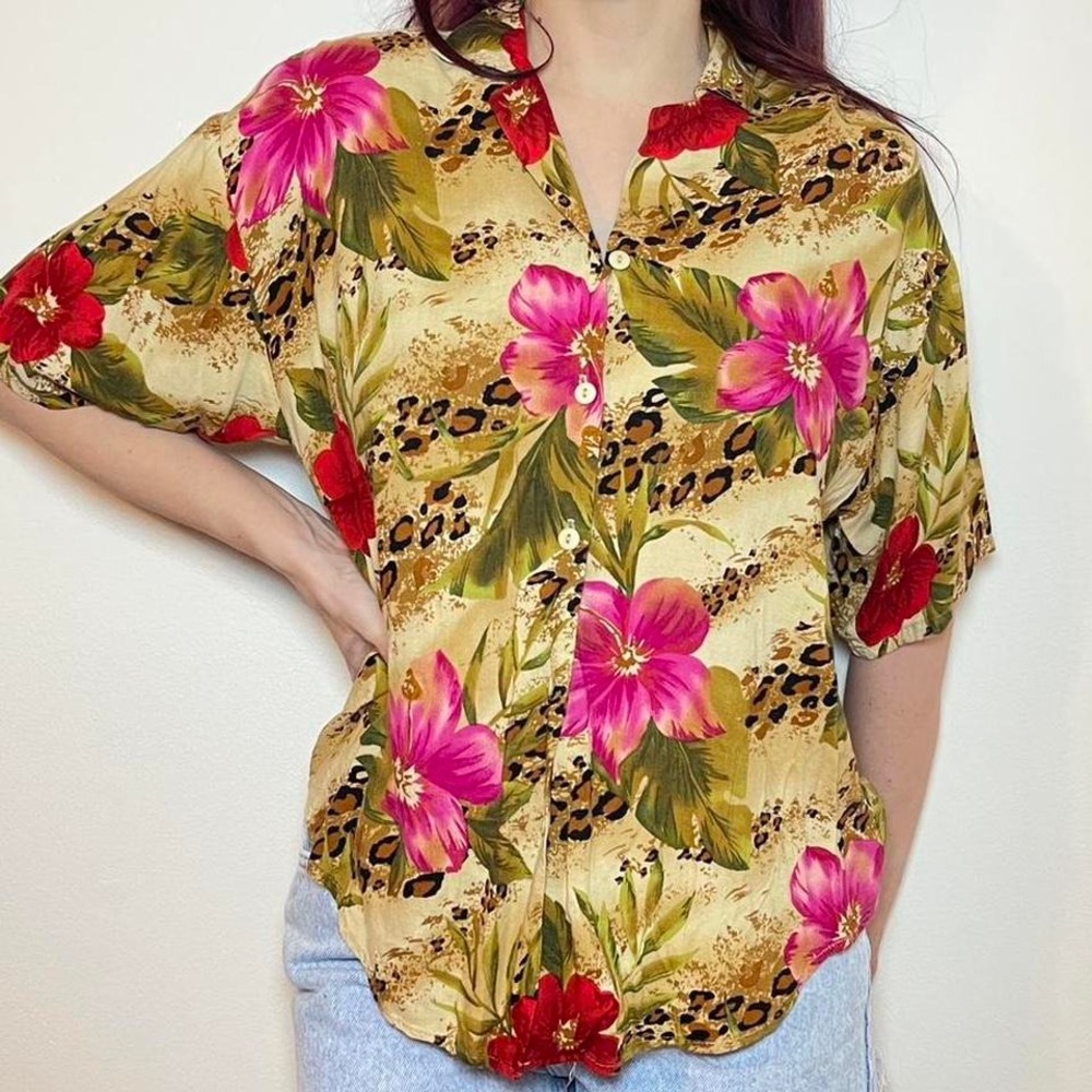 Vintage Caribou Hawaiian Shirt